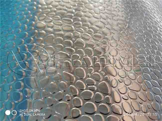 Mirror Finish Embossed Aluminum Sheet for Lighting