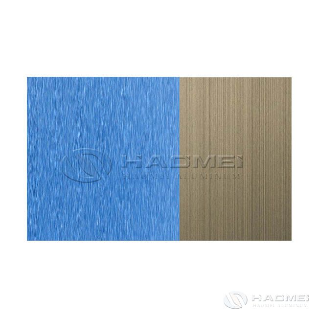 What is Manufacturing Process of Brushed Anodized Aluminum Sheet