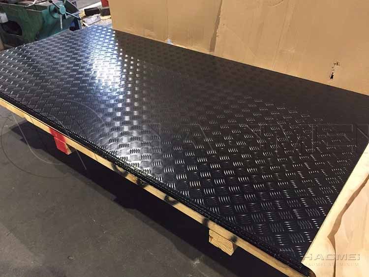 How Is Black Aluminium Checker Plate Produced