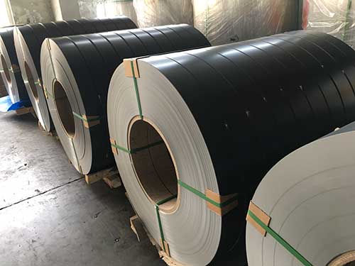 aluminum trim coil black