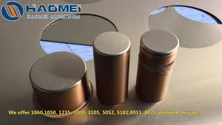 Aluminum Cap Closure Material