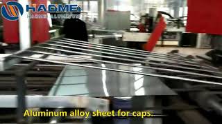 Aluminum Alloy Sheet for Caps