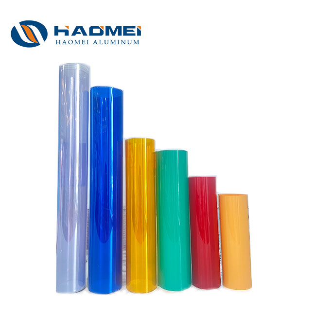 PVC PVDC PE PET PTP Aluminum Foil