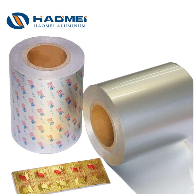 PVC PVDC PE PET PTP Aluminum Foil