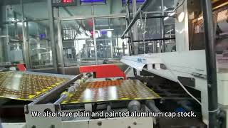 How Is Printed Aluminum Closure Stock Produced